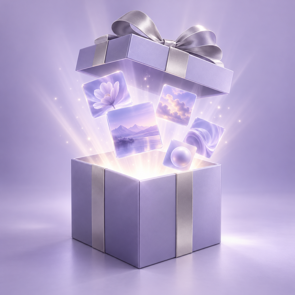 Stream package – luxury digital artwork for the Prism Membership 12 Months IPTV subscription