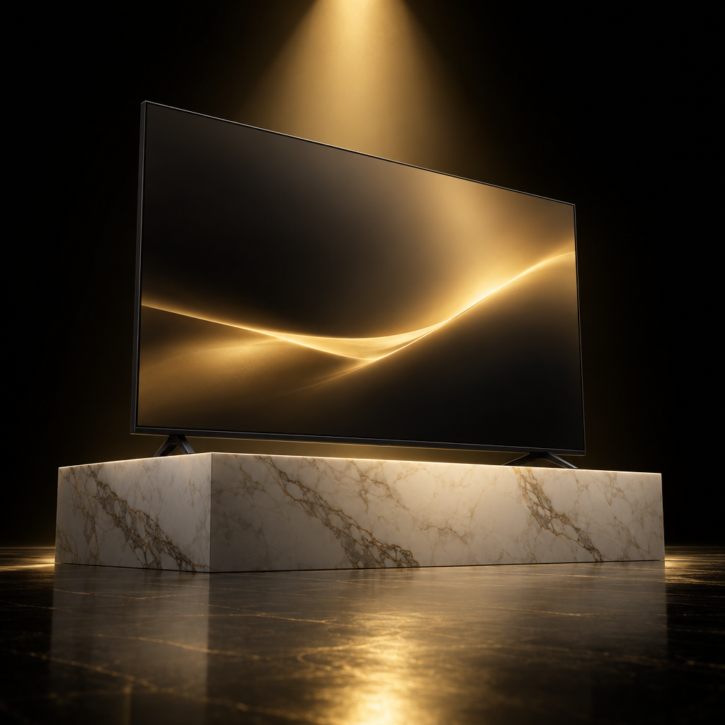 Premium streaming – luxury digital artwork for the Noir Entertainment Plan 1 Month IPTV subscription
