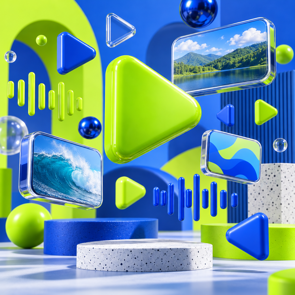 Digital entertainment – luxury digital artwork for the Ember Lounge Plan 3 Months IPTV subscription